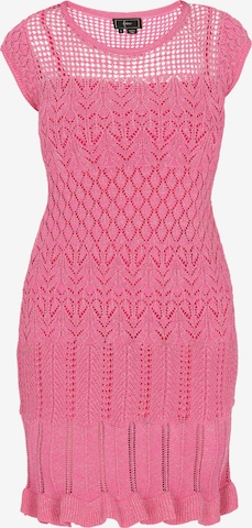 Robe faina en rose : devant