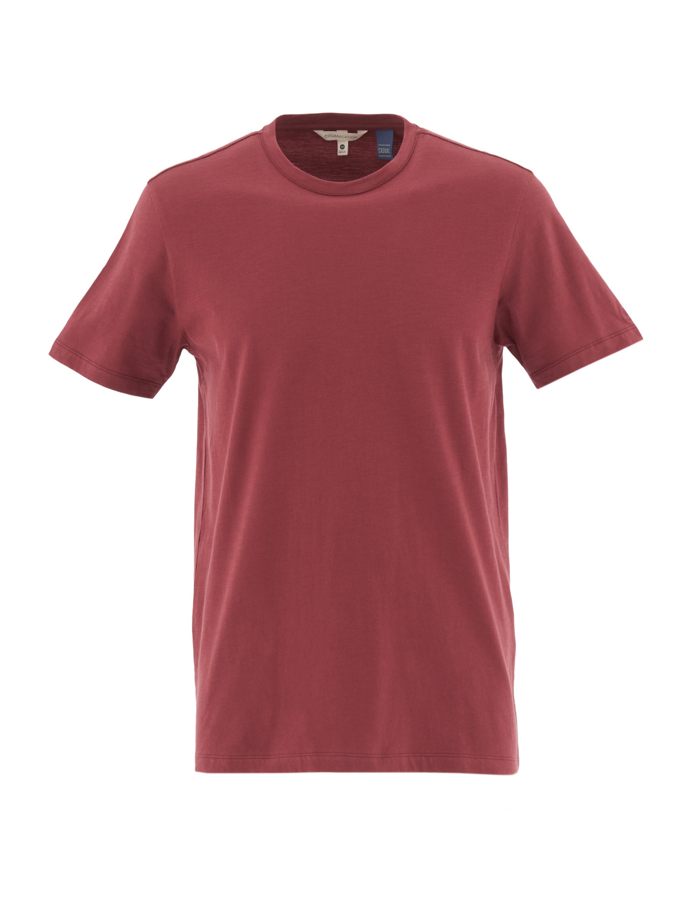 Organication Shirt in Red: front