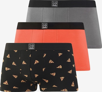 JOHN DEVIN Boxer shorts in Grey: front