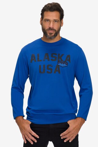 T-Shirt JP1880 en bleu : devant