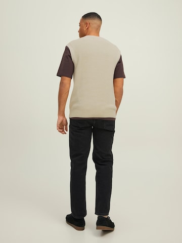 JACK & JONES Pullunder 'Brink' in Beige