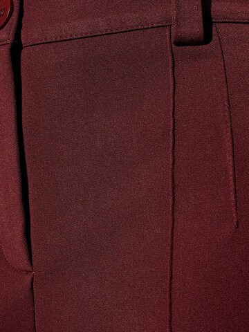 regular Pantaloni con piega frontale di Dilvin in rosso