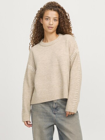 JJXX Pullover 'ITZEL' in Beige: Vorderseite