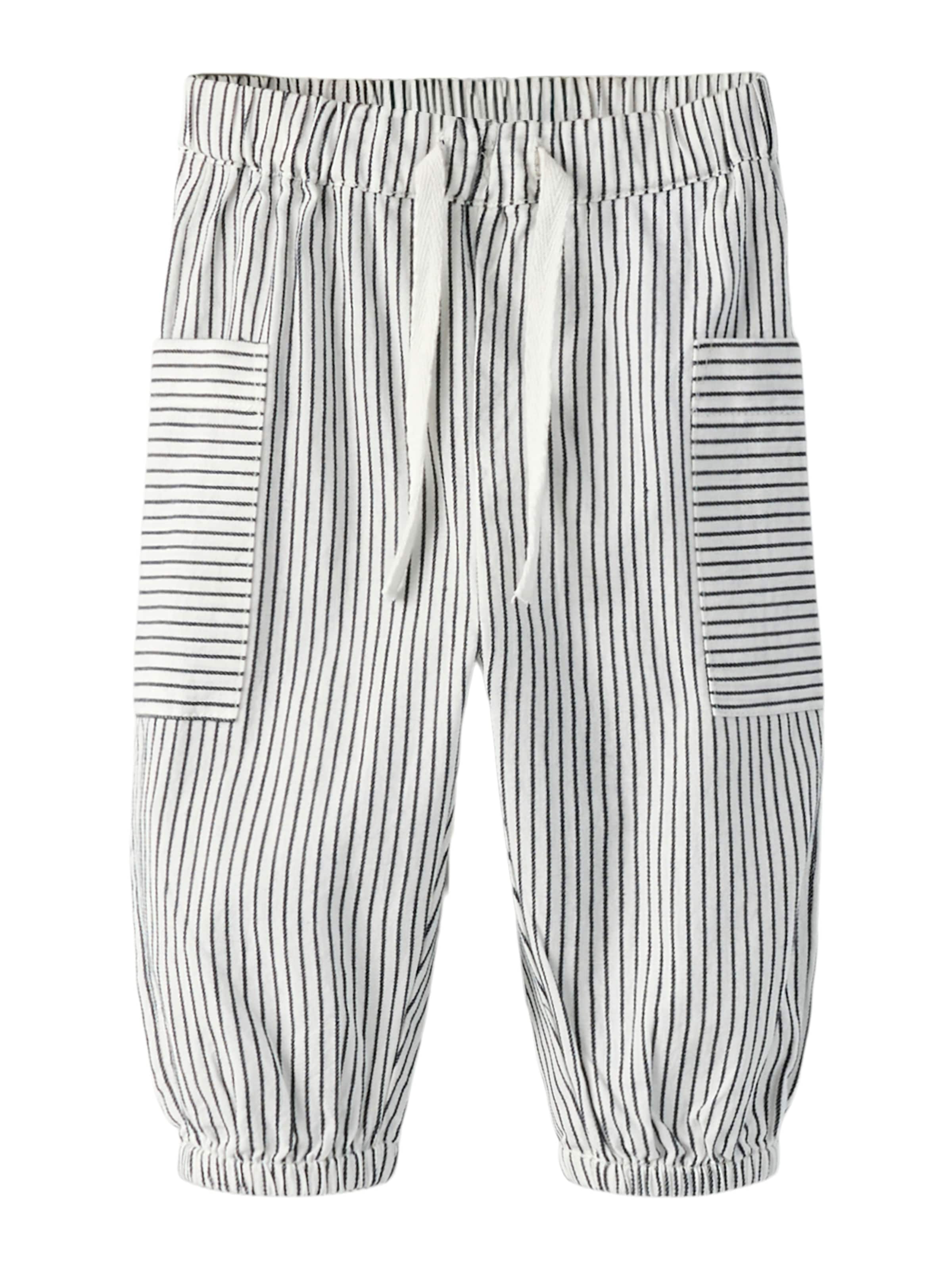 NAME IT - Pantalón 'NBMFar' en blanco: frente