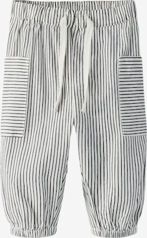 NAME IT - Pantalón 'NBMFar' en blanco: frente