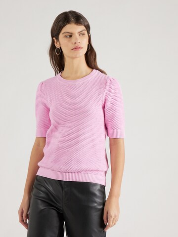 VILA Sweater 'Dalo' in Pink: front