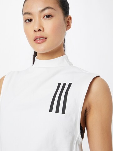 ADIDAS SPORTSWEARTehnička sportska majica 'Mission Victory Sleeveless ' - bijela boja