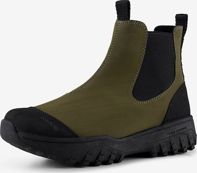WODEN Ankle Boots 'MAGDA TRACK WARM' in Dark green / Black, Item view