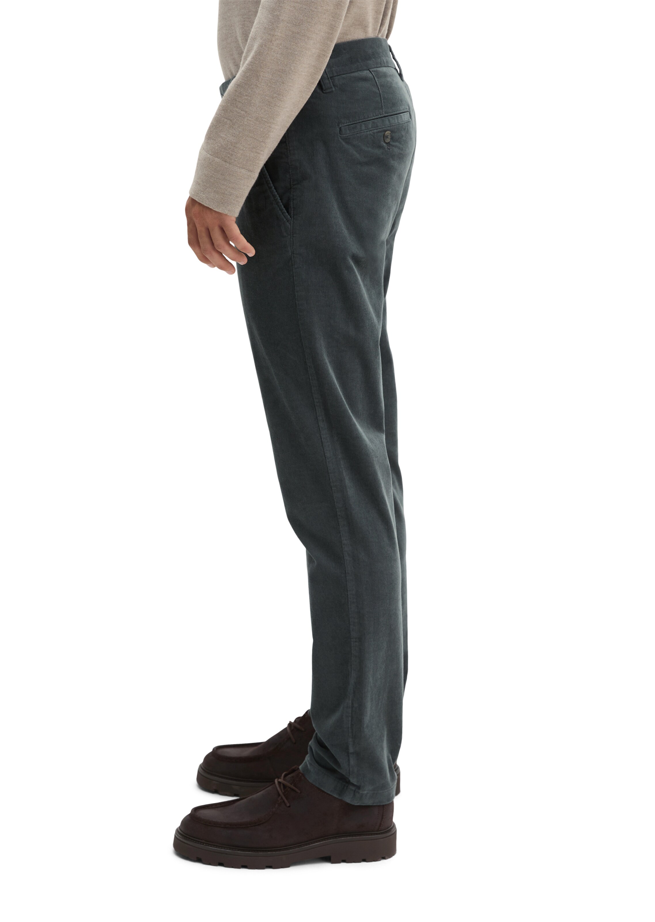 Marc O'Polo Regular Hose in Grau: Seite