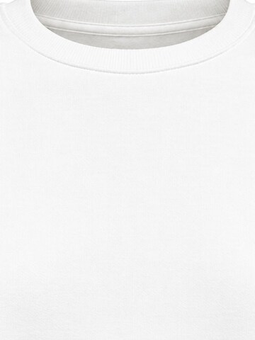 Sweat-shirt Ethiquet en blanc