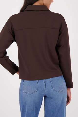 monari Sweatjacke in Braun