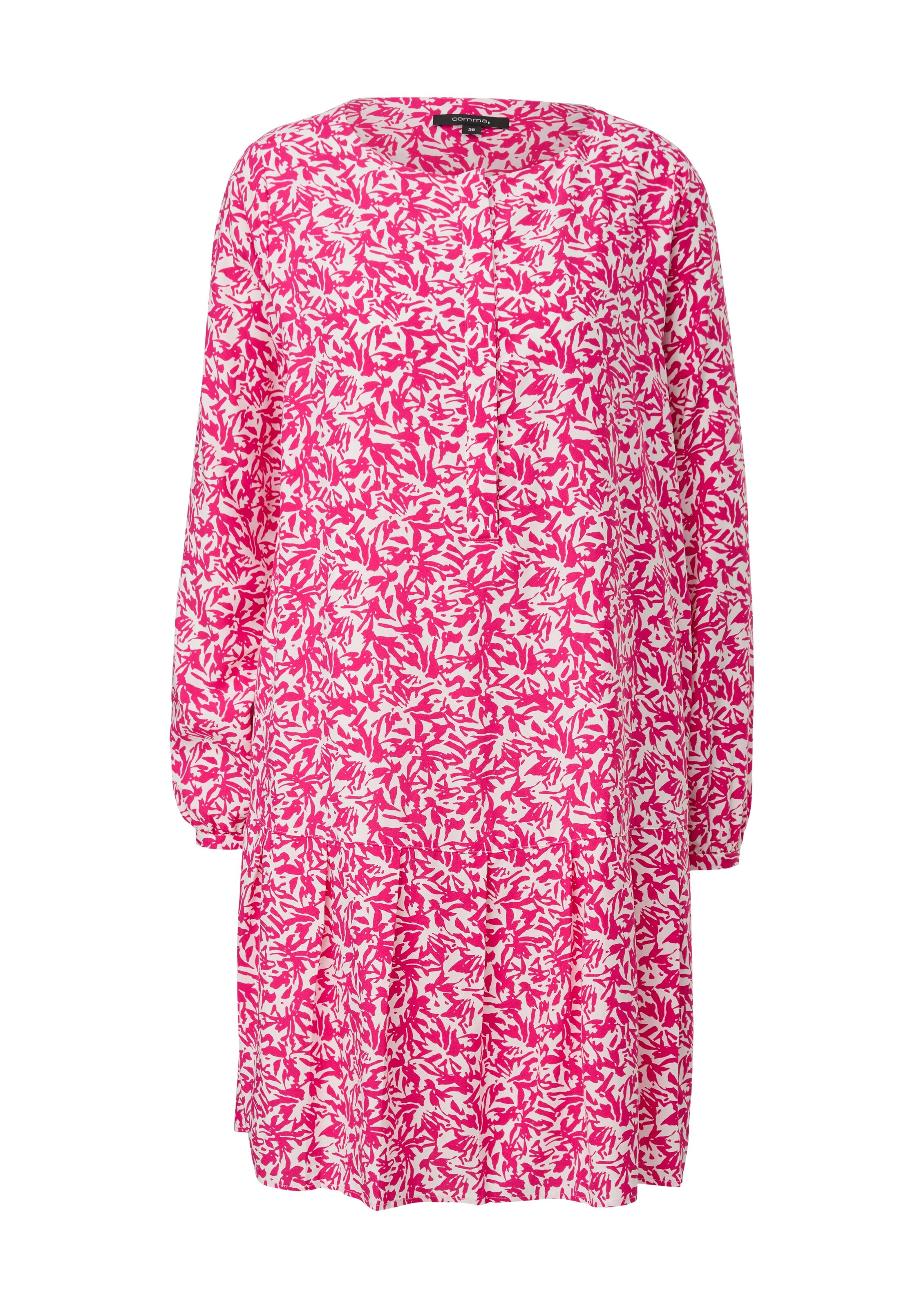 COMMA Jurk in Gemengde kleuren: voorkant