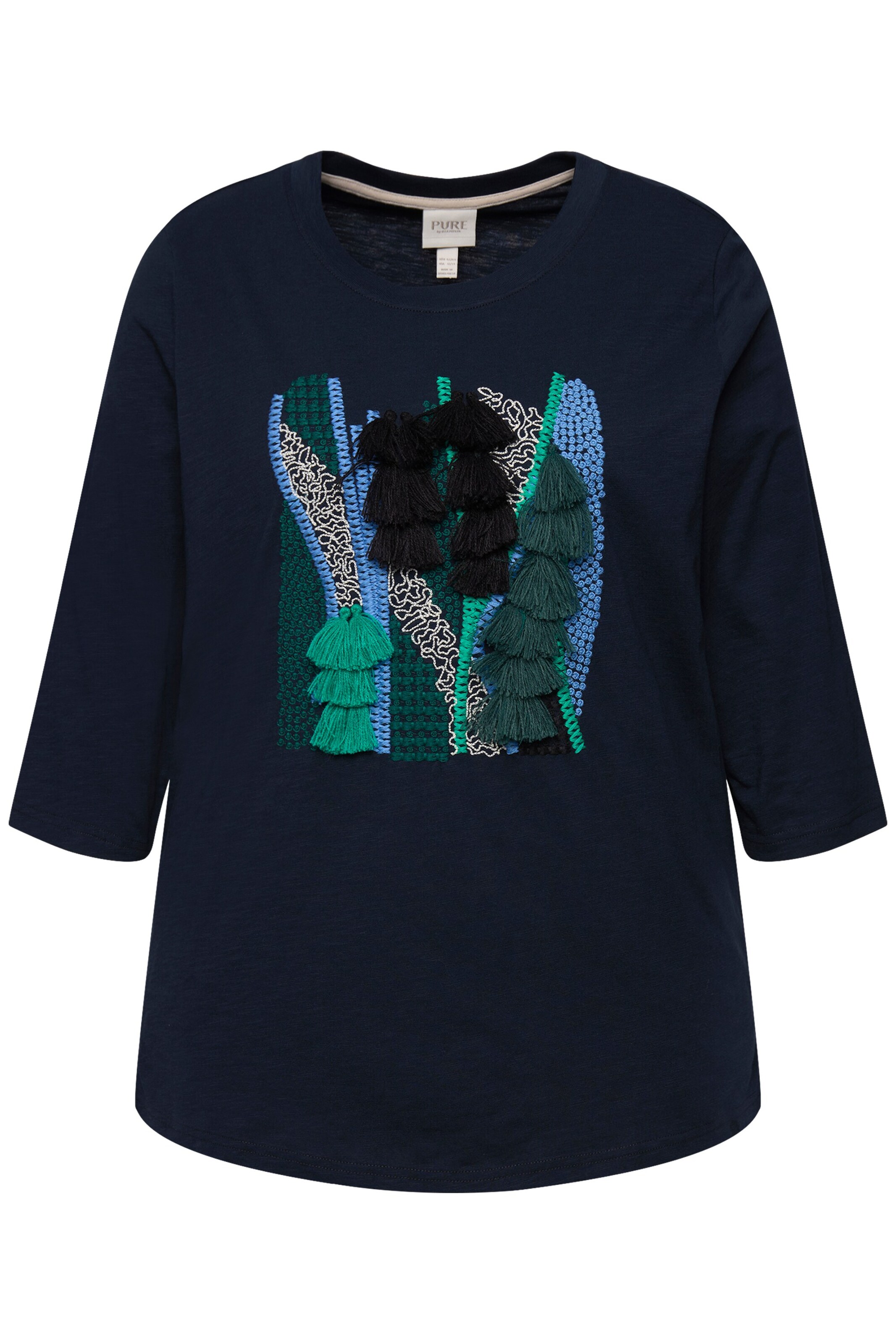 Ulla Popken Shirt in Blue: front