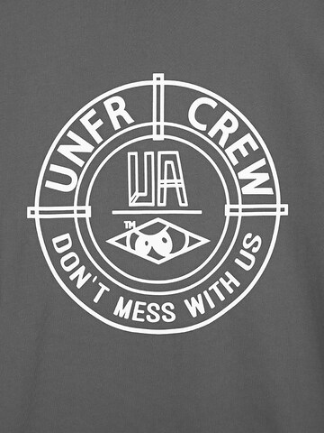 Unfair Athletics Sweatshirt 'DMWU BP' in Grey