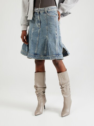 Gonna di 3.1 Phillip Lim in blu: frontale