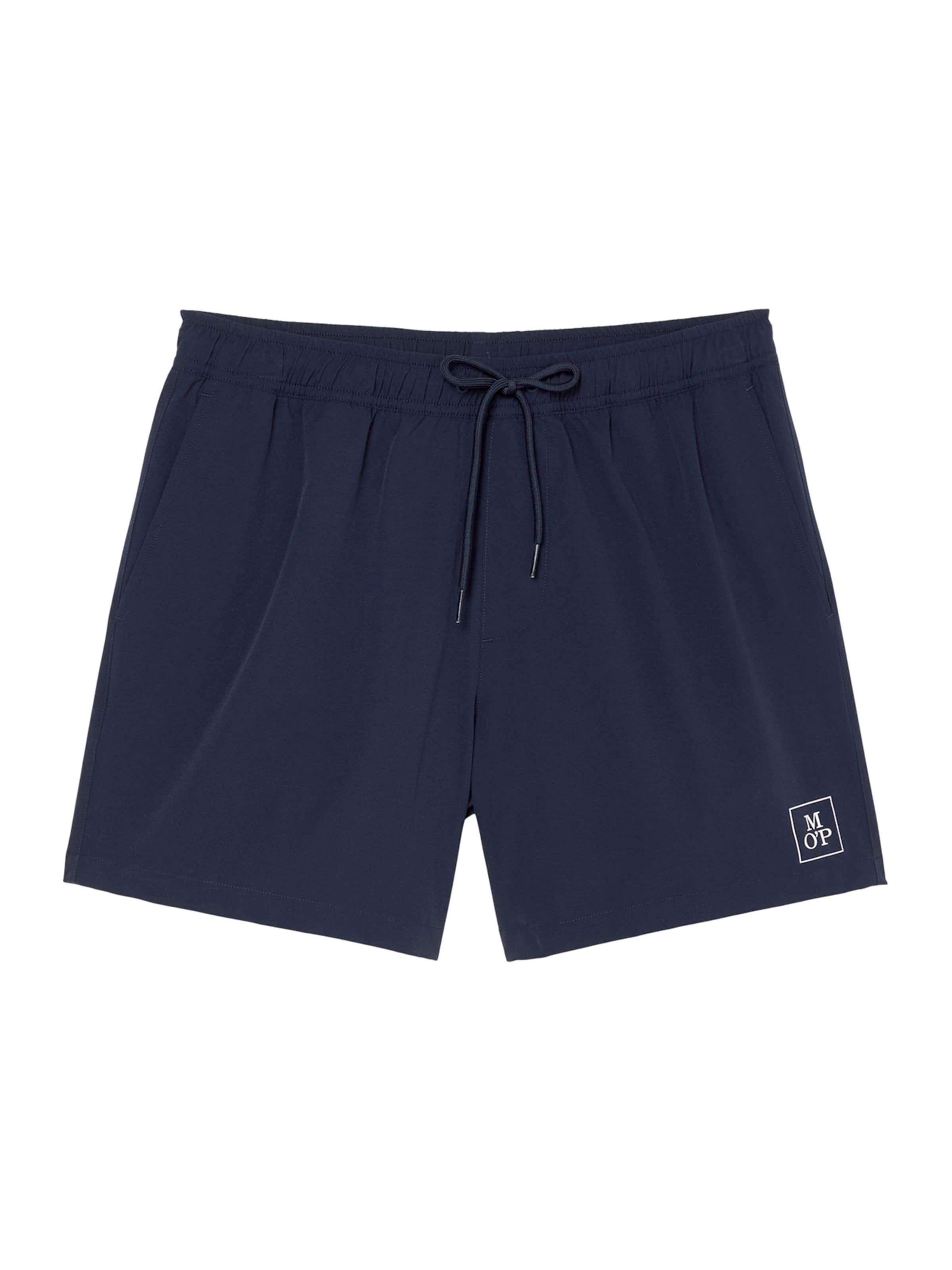 Shorts de bain ' Olmen (Essentials Beach Jersey) ' Marc O'Polo en bleu : devant