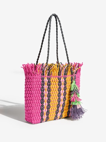 Shopper di love & roses in rosa