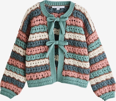 Kardiganas iš Next, spalva – smėlio / žalsvai mėlyna / benzino spalva / pitajų spalva, Prekių apžvalga