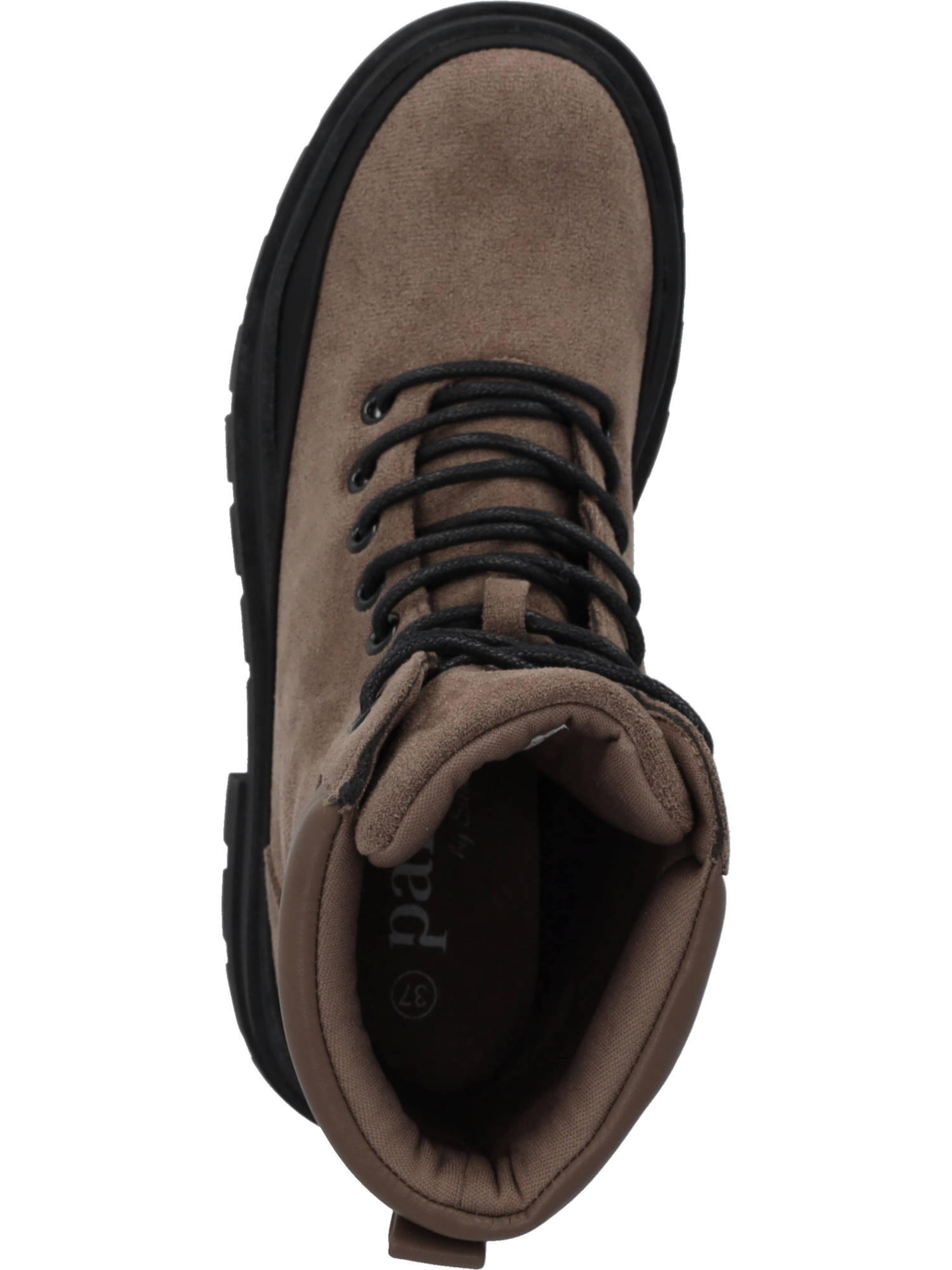 Palado by Sila Sahin Lace-Up Boots in Grey