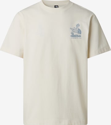 balta THE NORTH FACE Marškinėliai: priekis