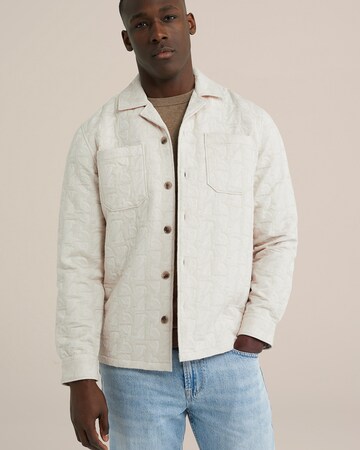 WE Fashion Between-season jacket in Beige