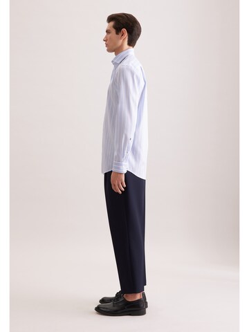Coupe regular Chemise SEIDENSTICKER en bleu