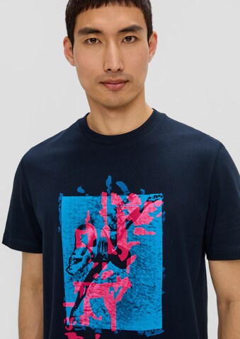 T-Shirt s.Oliver en bleu