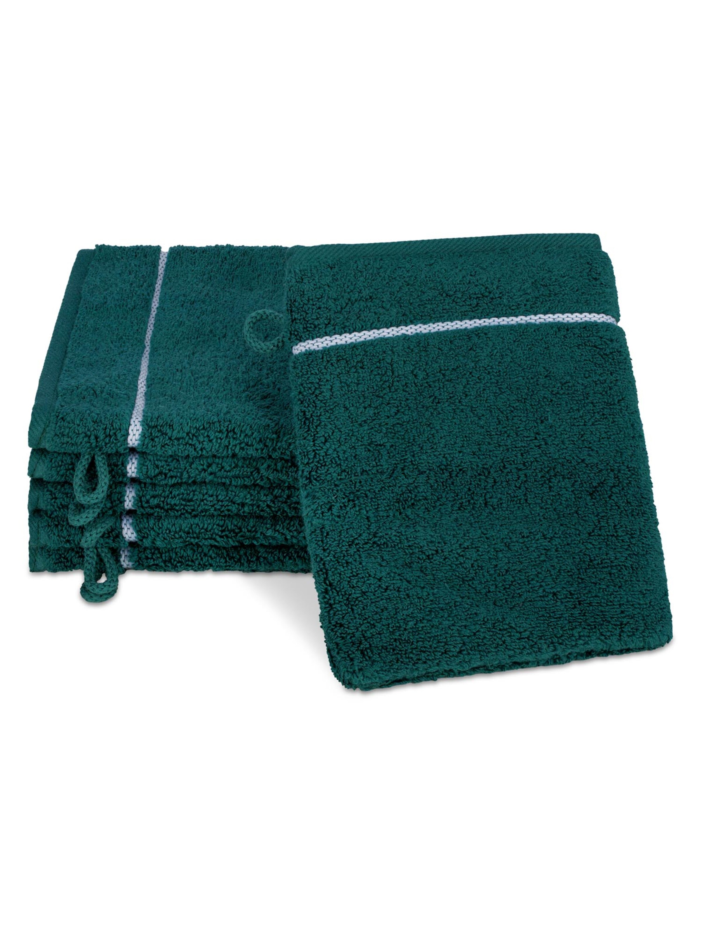 ROSS Towel 'Sensual Skin Karo' in Green: front