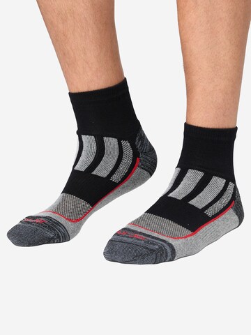 Nur Die Socks in Black: front