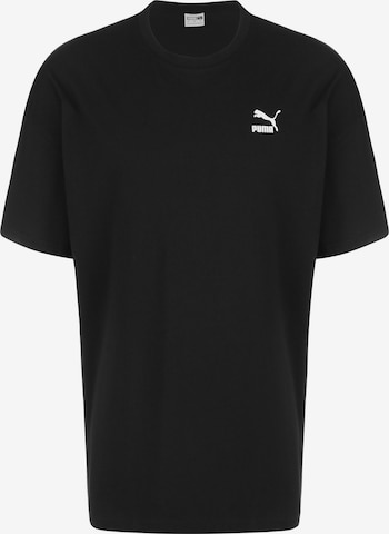 PUMA Shirt 'Classics' in Zwart: voorkant