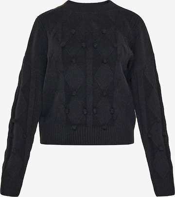 usha FESTIVAL Пуловер 'Classic Look' в черно: отпред