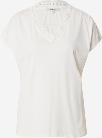 T-shirt GARCIA en blanc : devant