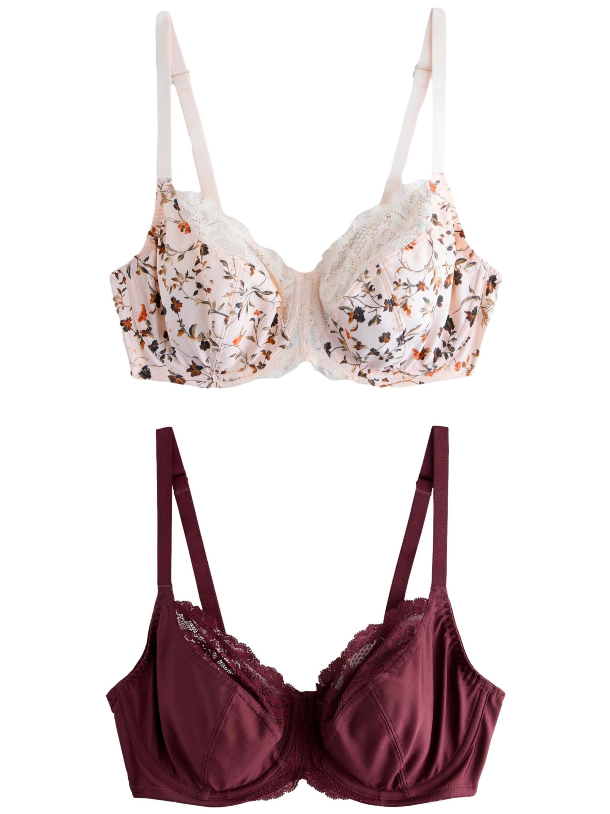 Next Push-up BH i pink: forside