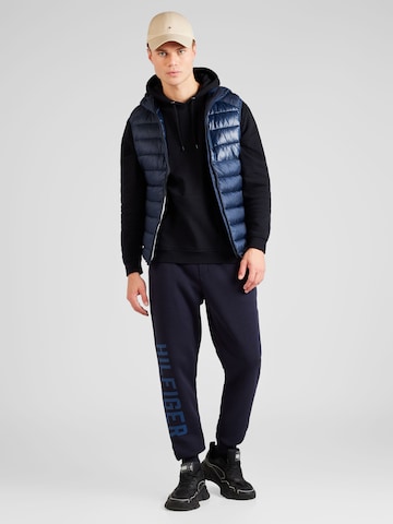 TOMMY HILFIGER Tapered Byxa 'GRAPHIC' i blå