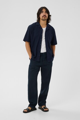 Coupe regular Chemise 'Klampo' Matinique en bleu