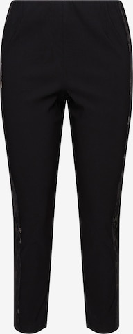MIAMODA Trousers in Black: front