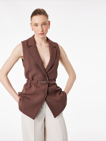 Koton Gilet in Bruin: voorkant