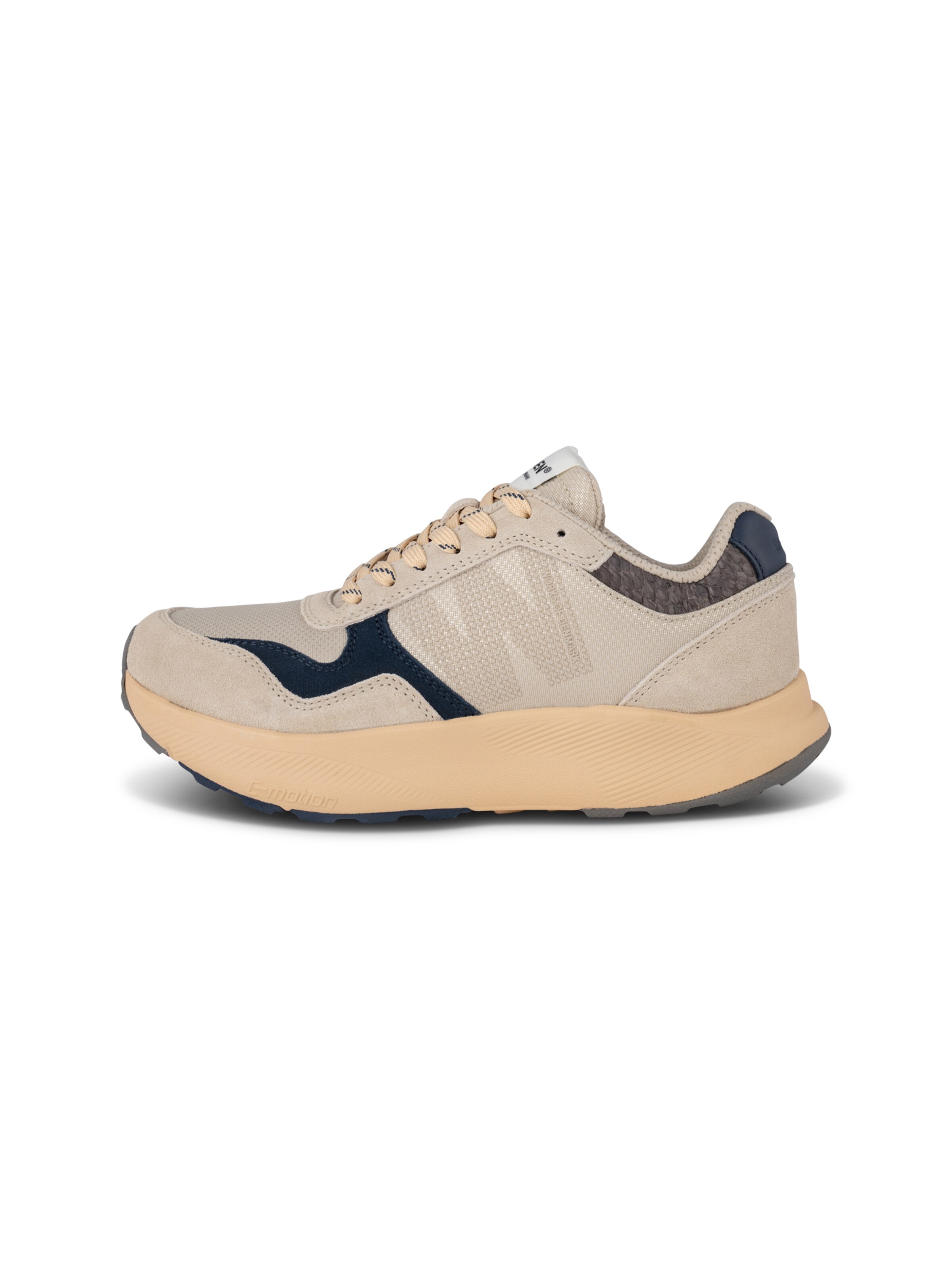 WODEN Sneaker 'Mathilde' in Grau: Vorderseite