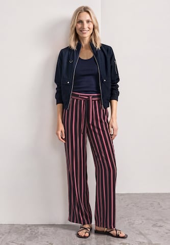 STREET ONE Loose fit Pants in Pink: front