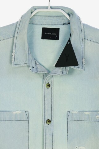 abrand jeans Button Up Shirt in L in Blue