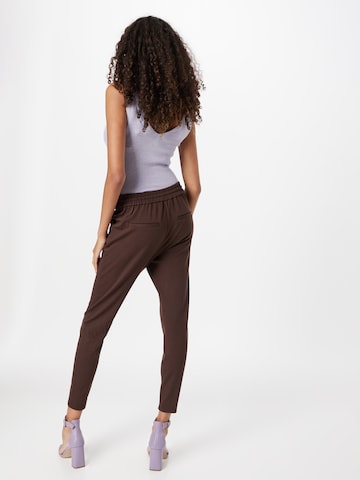 VERO MODA - Tapered Pantalón plisado 'Eva' en marrón