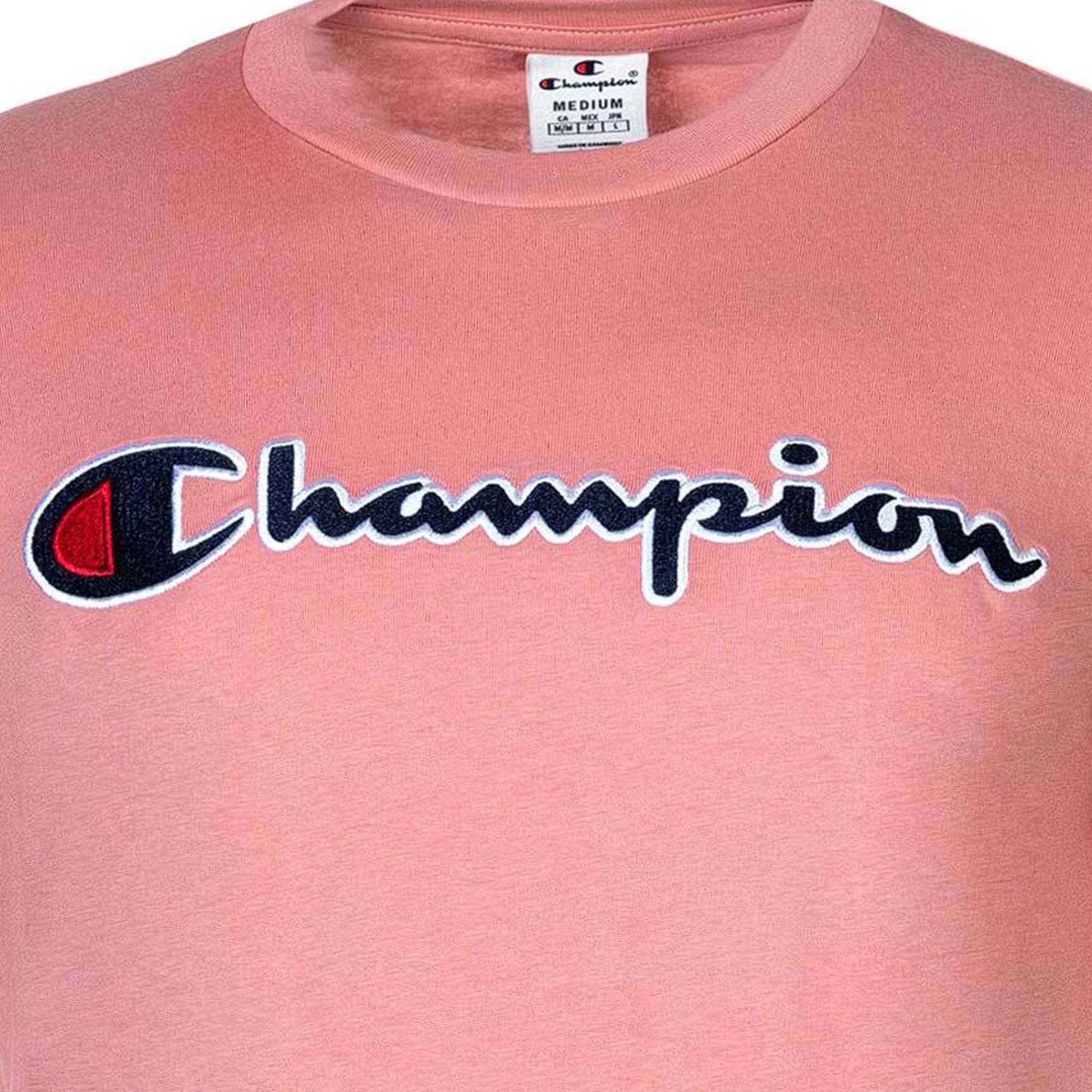 Maglietta di Champion Authentic Athletic Apparel in rosa
