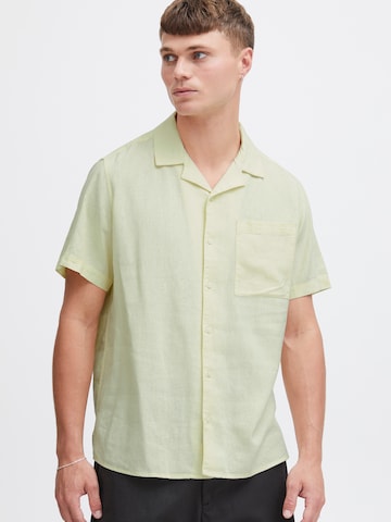 !Solid Regular fit Button Up Shirt 'Allan' in Yellow: front