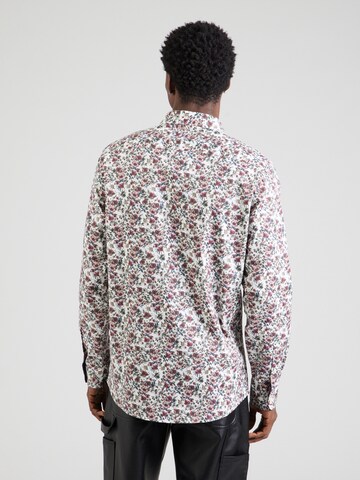 Jack's Regular fit Button Up Shirt in Red