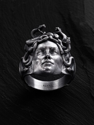 Bague 'GORGON MEDUSA' REYTEL en argent