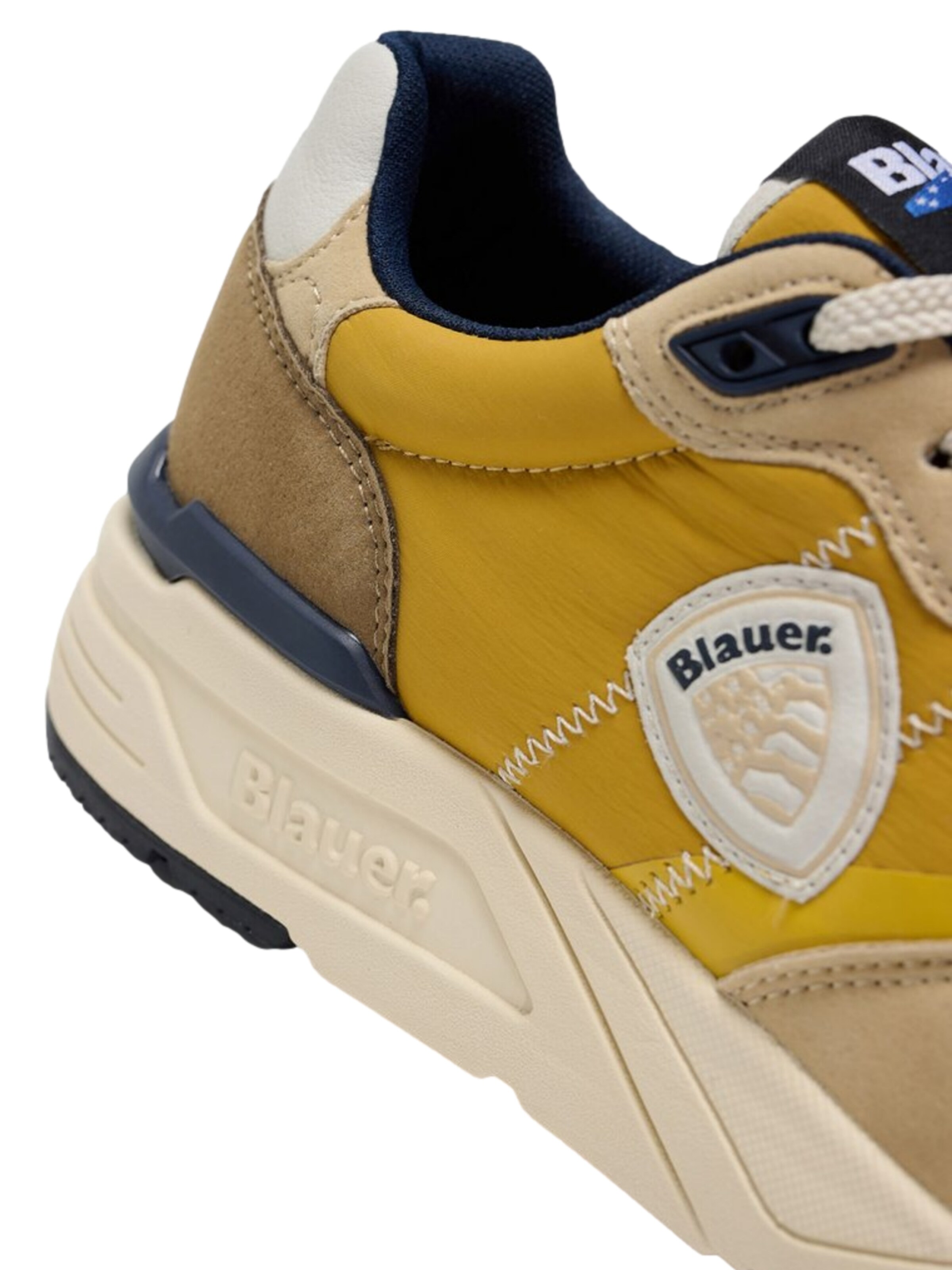 Blauer.USA Sneakers 'Ray' in Yellow