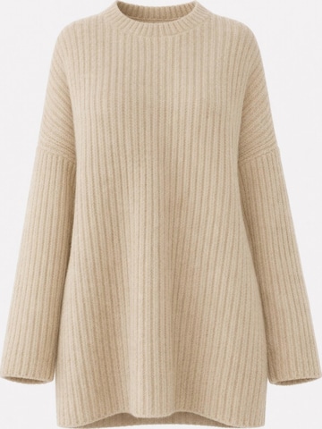 Worldclassca Oversizepullover 'Dicker' in Beige: Vorderseite