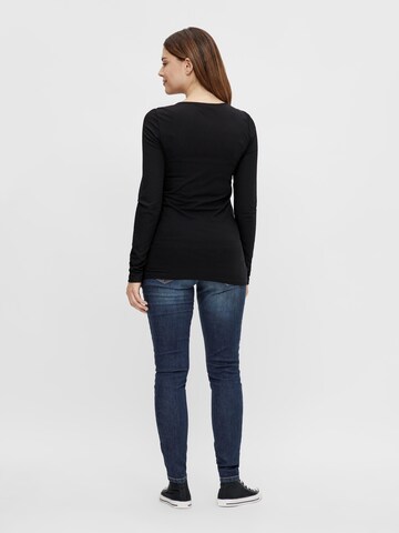 MAMALICIOUS Shirt 'Carma' in Schwarz