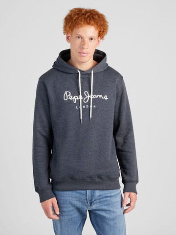 Pepe Jeans Sweatshirt 'NOUVEL' i blå: forside