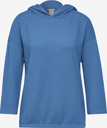 STREET ONE Sweatshirt in Blue: front
